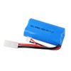 HHZ 2 pcs 7.4V 1500Mah EL-2P Plug li-on Battery for