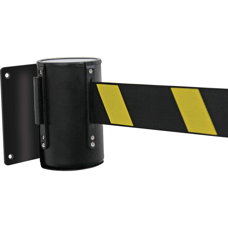 Retractable Barrier, Wall Mounted Pull Out Queue Belt, Queuing Safety