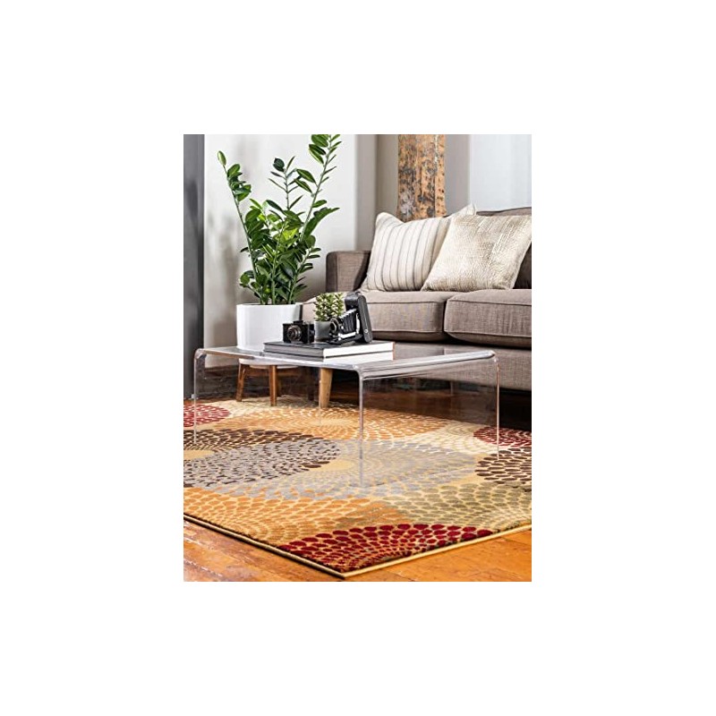 Unique Loom Barista Collection Area Rug - Java (10' x