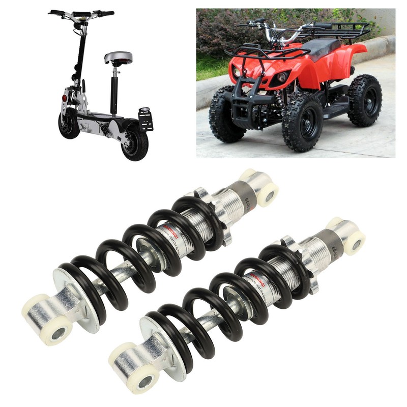 1 Pair Shocks Struts Damper 170mm 650lbs Shock Absorber Spring