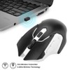 Gaming Mouse, Rechargeable Slim Silent Mouse, 2.4G Computer Mouse with