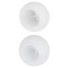 2Pcs Resin Candle Holder Mold Irregular Shape Design Deformable Practical