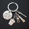 Unbranded Tooth Brush ToothPaste Floss Keychain Dentist Hygienist Love Appreciation