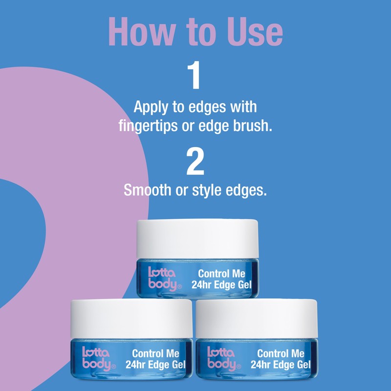 Lottabody 24Hr Edge Gel Control Me, 2.25 Ounce