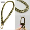 WEICHUAN 8" DIY Iron Flat Chain - Wrist Strap Wrist