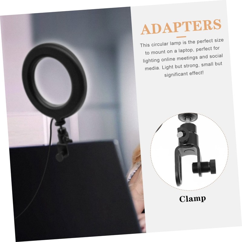 Mipcase 6-Inch Desktop LED Fill Light for Live Streaming and