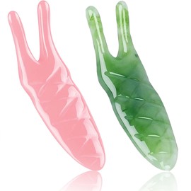 OKAWASI Cassa Plate, Snail Cassa, Cassa Plate, Snail Ricassa, Meridian Massage, Lymphatic Massage, Nasal Muscle Improvement, Easy Operation, Convenient to Carry, For Travel, Home Use, Pack of 2 (Pink