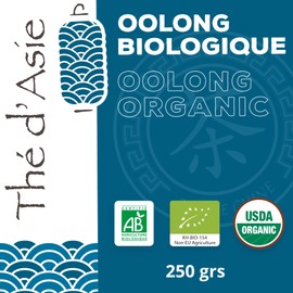 Khla - Organic Oolong Tea 250g - Loose Leaf - Chinese Blue Tea - Wulong Tea - Asian Tea - China Origin - Herbal Tea & Infusion