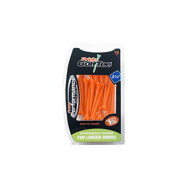 PRIDE SPORTS Performance Tee 3-1/4 (83mm) Orange T-727 (090)