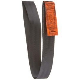 PETEX 47101004 Disposable Lifting Strap WLL 750 kg, Length 0.6 m, Circumference 1.2 m, Width 48 mm, Black