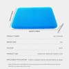 Gel Seat Cushion Summer Breathable Honeycomb Design For Pressure Relief
