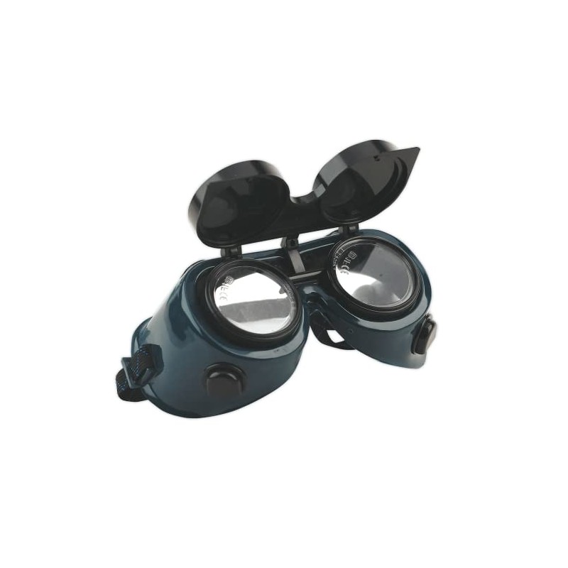 Sealey SSP6 Gas Welding Goggles with Flip-Up Lenses - Blue