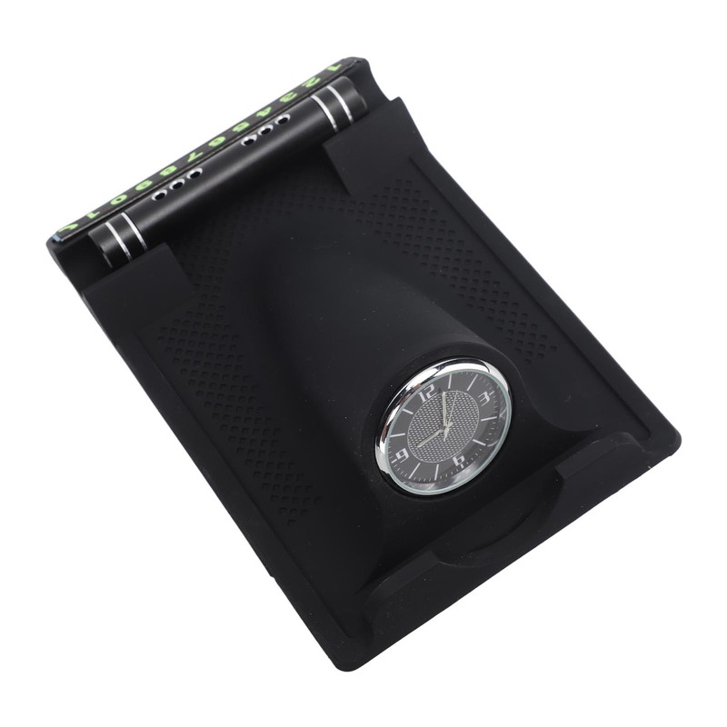 Central Console Dashboard Clock Parking Phone Number Card Aromatherapy Tube