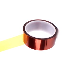 BRIIKPP Insulation Tape Heat Resistant Polyimide Kapton Tape High Temperature Tape for Electronic Circuit Board Masking Machine Equipment Width 0.4 inch (10 mm) Length 93.1 ft (33 m)