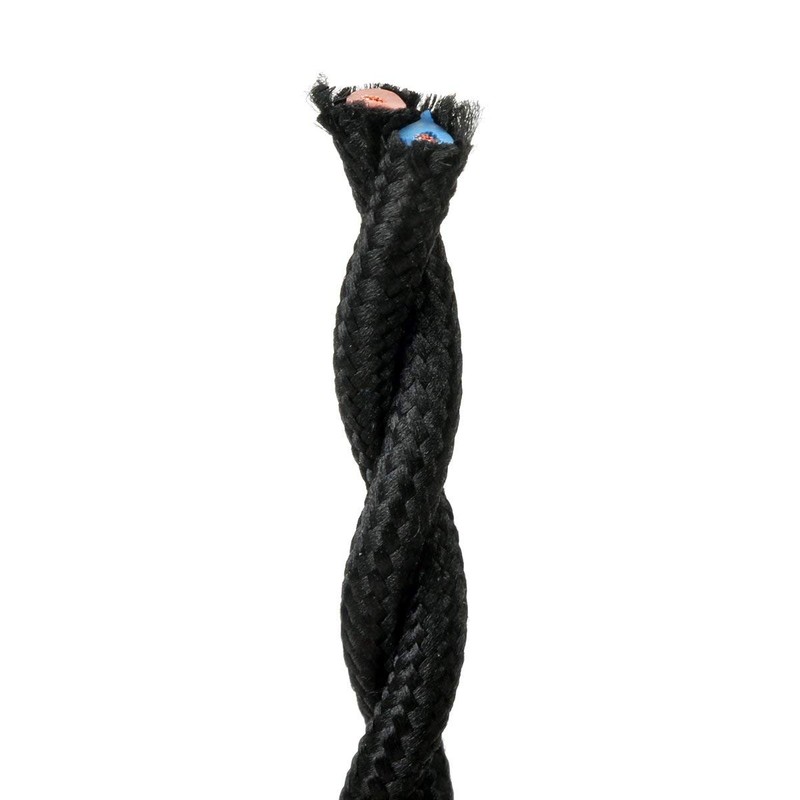 GreenSun Textile Cable for Lamp, Textile-Coated Fabric Cable, Power Cable,