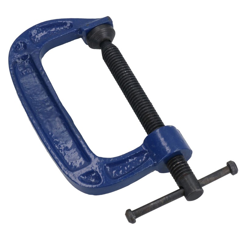 3 Inch (75mm) Cast Iron Screw G Clamp Fastener Holder