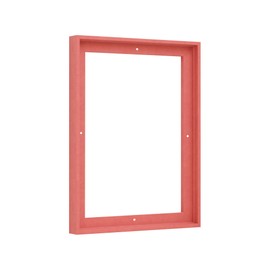 Pixy Canvas Floater Frame 12x16 for 3/4 (0.75) inch Deep Canvas Paintings/Canvas Prints/Wood Canvas Panels/Wall Art/Wall Decor/Home Decor/Artwork (Pastel Red/Pink, 12 x 16 inch, Portrait)