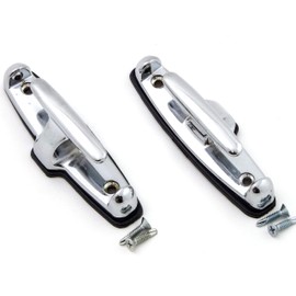 Red Hound Auto 2 T-Hook Tie Down Rope Kit Anchor Point Boat Truck Trailer Set Pair