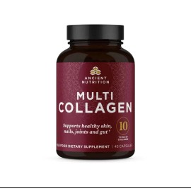 Ancient Nutrition Collagen Peptides Pills, Hydrolyzed Multi Collagen Supplement,
