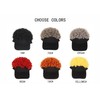 Hat Wig with Afro Kinky Hair Attached - Synthetic Hair