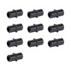 (Pack of 10) Topaipe 3/4 Inch PEX Poly Crimp Coupling,