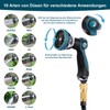 Haphome Gartenschlauch Flexibel Wasserschlauch Erweiterbarer Schlauch - 50FT/15M Gartenschl?uche Ausziehbarer