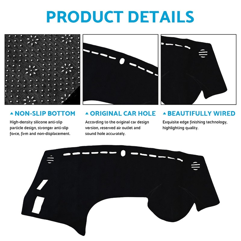 MAX COOL Dashboard Mat Dash Mat Non-Slip Suitable for Kia