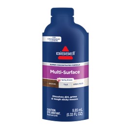 Bissell Multi-Surface Super Concentrate hard surface and area rug cleaners, 14 pouches (0.33 fl oz each) included