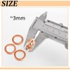 AERZETIX - C70450 - Set of 4 Compressor Gaskets -