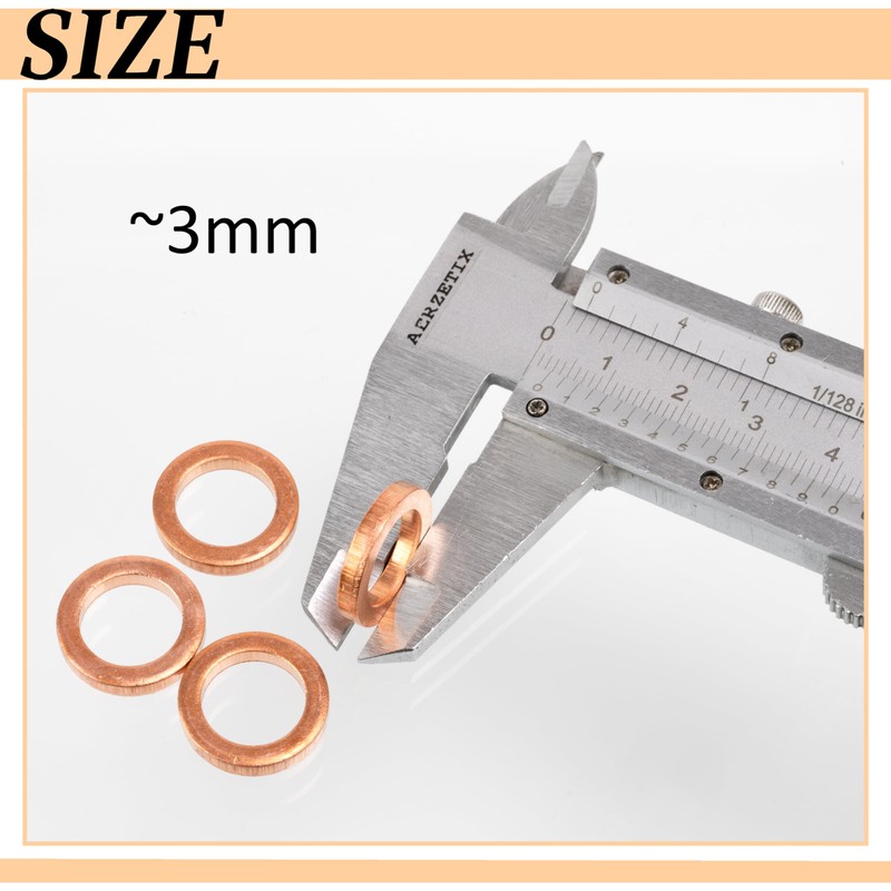 AERZETIX - C70450 - Set of 4 Compressor Gaskets -