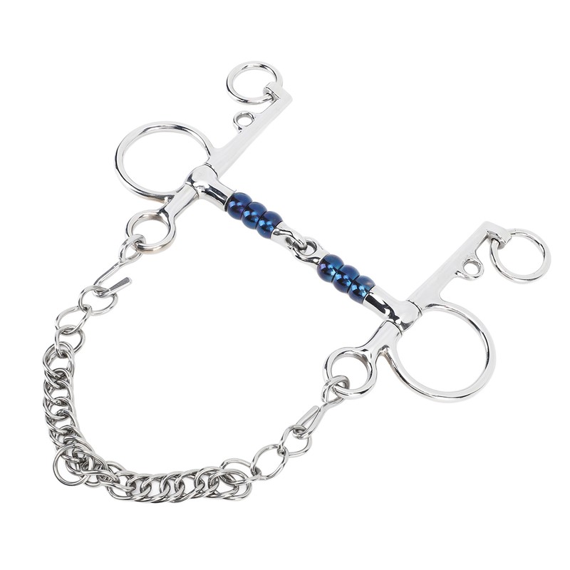 Horse Mouth Bit 125mm Stainless Steel Horse Snaffle Bit for