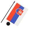 AZ FLAG SLOVAKIA TABLE FLAG 5'' x 8'' - SLOVAK