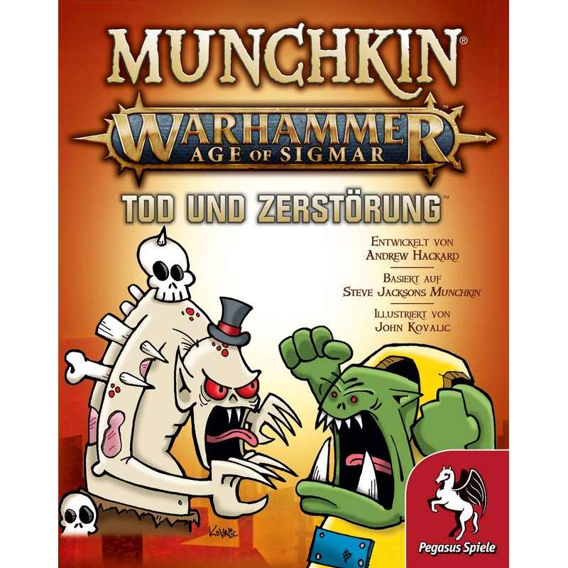Pegasus Spiele 17021G - Munchkin Warhammer Age of Sigmar: Death