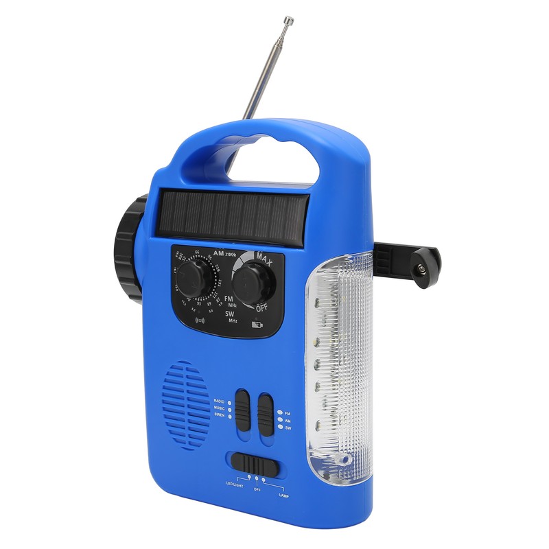 Hand Crank Solar Radio AM FM SW Emergency Radio with