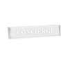 Concierge 2" x 8" Frosted Acrylic - Office Desk Accessories