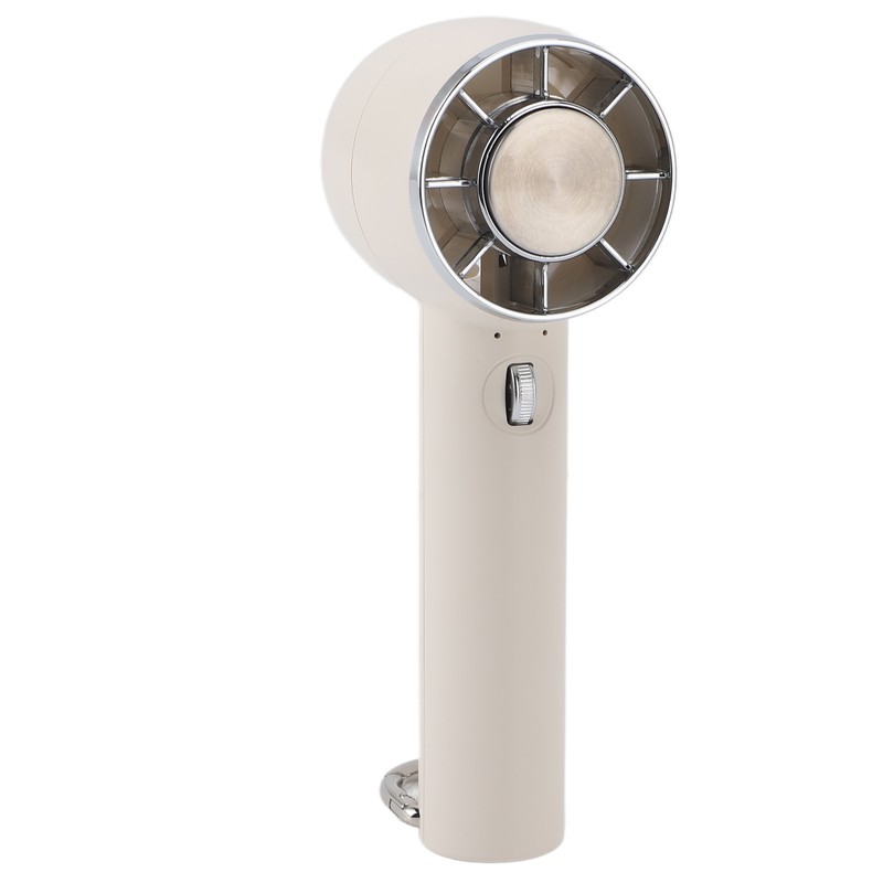Handheld Fan 1800mAh USB Rechargeable Small Fan Powerful Airflow Noise