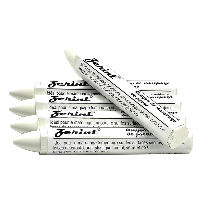 ZERINT HT921W Tyre Marking Crayons, Tyre Repair Marking Chalk, Pack