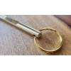 Solid Brass Custom Elevator Door Key, Single Drop Key