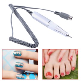 Nail Drill Handle Professional Metal Electric Art Nail Drill Handpiece Manicure Pedicure Machine Pen Replacement Handle Grinder Polishing Tool Shaft Handpiece