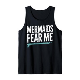 Spearfisher Mermaids Fear Me Spearfishing Tank Top
