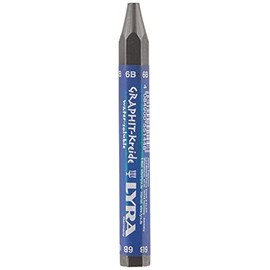 LYRA Fine Art Graphite Watersoluble Crayon Set, Assorted Grade Pot, 24 Pieces, Ideal for Schools & Offices