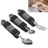 3Pcs Adaptive Utensils for Elderly Arthritis Disabled Adults Weak Hand