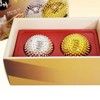 2 extra large golden magnets silver acupressure ball silver flag manual needle gold neck extra large 2 balls 1 set