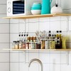 Shelf Brackets, 4 Pack L Shape 6 x 8 inch