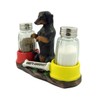 Dachshund Delight Salt & Pepper Shaker Holder, Hot and Spicy