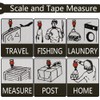 JSHANMEI 50LB Mechanical Hanging Fish Scale with 1M Tape Measure,Multi-Function