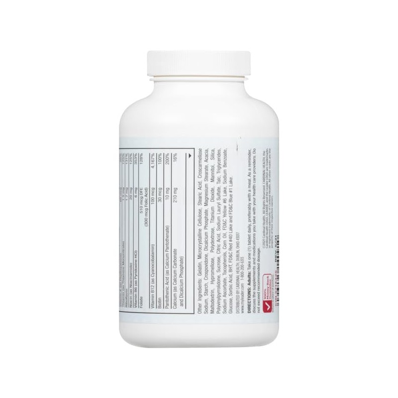 Leader Men's 50+ Multivitamin Tablets 200 Ct. Daily Wellness for