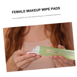 BIUDECO 1set Bamboo Fiber Reusable Makeup Remover Pads Set Cotton Mesh Bag Soft Skin-friendly Cleansing for Skin Types for Home and Travel