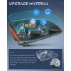 Nilight Headlight Assembly Compatible with 2002 2003 2004 Nissan Altima