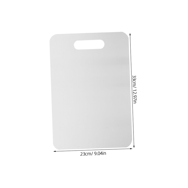 Mobestech Stainless Steel Cutting Board Heavy Duty Chopping Mat for